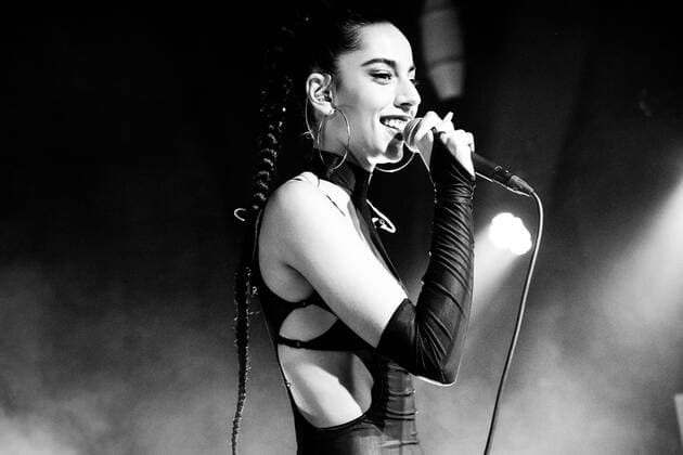 Marina Sena live in Copenhagen, Denmark Copenhagen, Denmark. 12th, April 2022. The Brazilian pop singer Marina Sena performs a live concert at Valby Kulturhus in Copenhagen. Copenhagen Denmark  Copyright: xGonzalesxPhoto MalthexIvarssonx