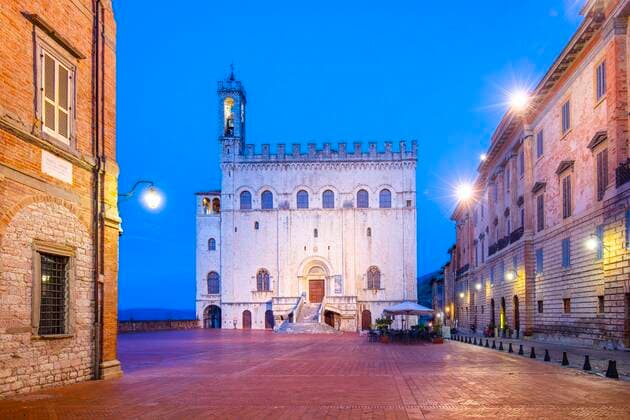 Palazzo dei Consoli, Piazza Grande, Gubbio, Province of Perugia, Umbria, Italy, Europe Copyright: ProCip 1292-2458