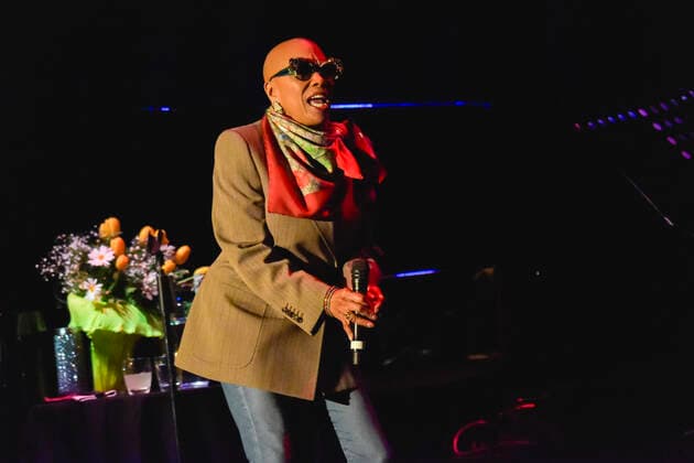 Italy: Dee Dee Bridgewater in concert - Auditorium Parco della Musica - Rome Dee Dee Bridgewater in concert at Auditorium Parco della Musica in Rome, Italy April 12, 2022 Rome Italy Auditorium Parco della Musica Copyright: RobertoxBettacchi