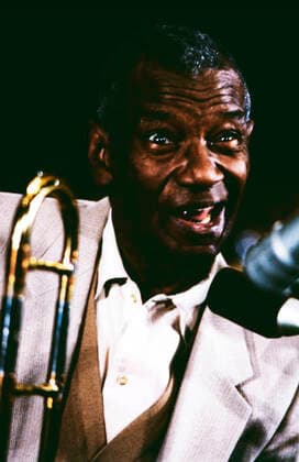 JAZZ FEST BERLIN Jazz Fest Berlin, Philharmonie, Deutschland, 1986, Jabbo Smith, amerikanischer Jazztrompeter. Jazz Fest Berlin, Philharmonie, Germany, 1986, Jabbo Smith, American jazz trumpet player., Berlin Deutschland Copyright: kpa UnitedArchives55023652 EDITORIAL USE ONLY