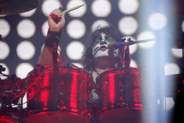 Santiago, April 20, 2022 The American band KISS will perform for the last time at the Movistar Arena during their End of the Road world tour Jonnathan Oyarzun Aton Chile, Santiago Chile Aton 601368  Copyright: JONNATHANxOYARZUN ATONxCHILE