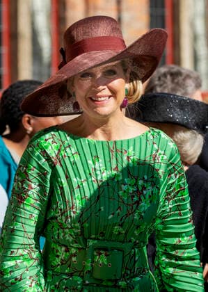 21-04-2022 Middelburg Queen Maxima, King Willem-Alexander and Princess Beatrix attend the presentation of the Four Freedoms Awards to Sviatlana Tsikhanouskaya, leader of the democratic movement in Belarus in the Nieuwe Kerk in Middelburg. Â  Copyright: xPPEx