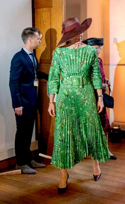 21-04-2022 Middelburg Queen Maxima attend the presentation of the Four Freedoms Awards to Sviatlana Tsikhanouskaya, leader of the democratic movement in Belarus in the Nieuwe Kerk in Middelburg. Â  Copyright: xPPEx