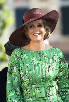 21-04-2022 Middelburg Queen Maxima attend the presentation of the Four Freedoms Awards to Sviatlana Tsikhanouskaya, leader of the democratic movement in Belarus in the Nieuwe Kerk in Middelburg. Â  Copyright: xPPEx