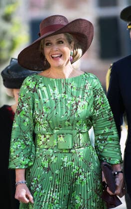 21-04-2022 Middelburg Queen Maxima attend the presentation of the Four Freedoms Awards to Sviatlana Tsikhanouskaya, leader of the democratic movement in Belarus in the Nieuwe Kerk in Middelburg. Â  Copyright: xPPEx