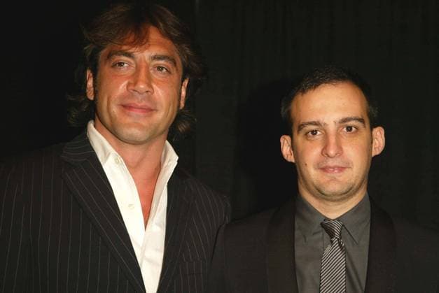 Javier Bardem and Alejandro Amenabar at the 2005 Palm Springs International Film Festival Awards , Palm Springs Convention Center, Palm Springs, CA 01-08-05 , 11042614.jpg, popular, fame, star, celebrity, event, people, entertainment, famous, person, talent,