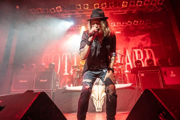 Nic Maeder of Gotthard live at a concert of the Gotthard Magnum European Tour 2022 at Capitol Hannover, 20 04 2022 Foto:xC.xSpeidelx xFuturexImage