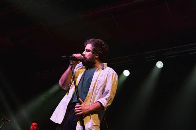 rome 21 04 2022 Concert by Tommaso Paradiso at the Conciliazione auditorium with the new Space Cowboy tour. In the photo the singer Tommaso Paradiso  Copyright: xBarbaraxAmendolax xipa-agency.nex xBarbaraxAmendolax