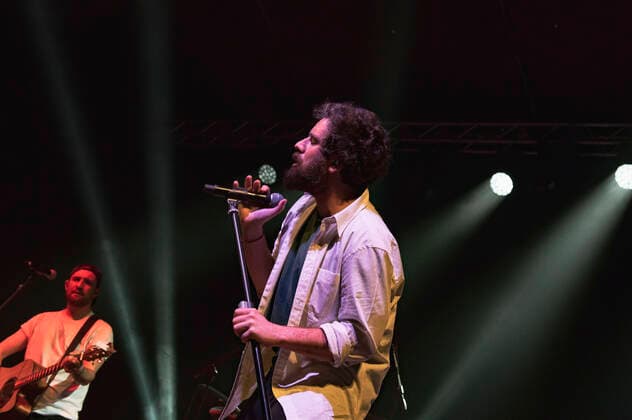 rome 21 04 2022 Concert by Tommaso Paradiso at the Conciliazione auditorium with the new Space Cowboy tour. In the photo the singer Tommaso Paradiso  Copyright: xBarbaraxAmendolax xipa-agency.nex xBarbaraxAmendolax