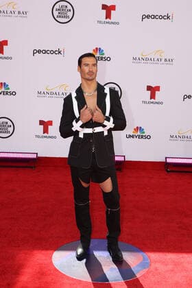 The choreographer and dancer Timo Nunez poses upon her arrival on the red carpet for the 2022 Latin American Music Awards, at the Michelob ULTRA Arena at the Mandalay Bay Resort and Casino in Las Vegas, Nevada, US, 21 April 2022. Red carpet of the Latin American Music Awards 2022 !ACHTUNG: NUR REDAKTIONELLE NUTZUNG!  Copyright: xRondaxChurchillx USA7056 20220422-85d65e285573a14fe12e601618b1e236338e2098