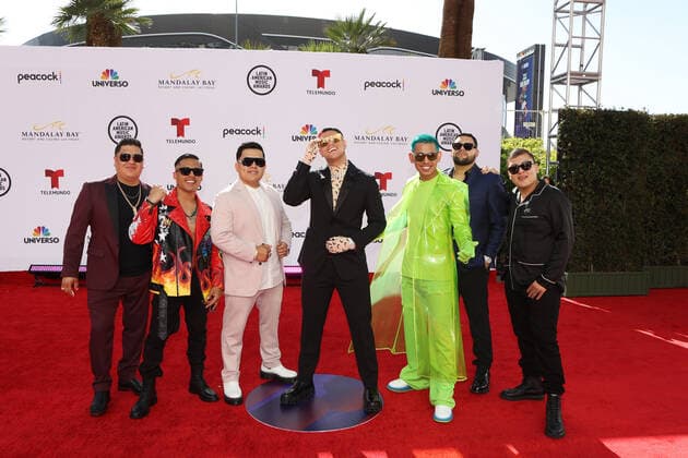 The members of the firm group poses upon her arrival on the red carpet for the 2022 Latin American Music Awards, at the Michelob ULTRA Arena at the Mandalay Bay Resort and Casino in Las Vegas, Nevada, US, 21 April 2022. Red carpet of the Latin American Music Awards 2022 !ACHTUNG: NUR REDAKTIONELLE NUTZUNG!  Copyright: xRondaxChurchillx USA7095 20220422-f8115625d77e9e710a4ef2f64cc23cd3d84558a3