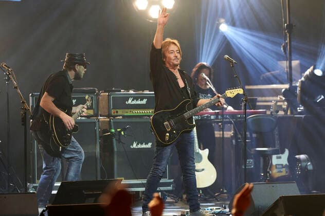 Chris Norman Band live at a concert of his Forever Tour at Theater am Aegi Hannover, 21 04 2022 Foto:xU.xStammx xFuturexImage