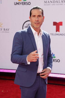 Gregorio Pernia arrives for the 2022 Latin American Music Awards at Michelob ULTRA Arena at Mandalay Bay Resort and Casino in Las Vegas, Nevada on Thursday, April 21, 2022.  LAV20220421065 JAMESxATOA