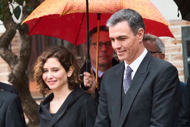 22-04-2022 Madrid Queen Letizia and King Felipe leaving the Miguel de Cervantes, Spanish literature 2021 prize to Cristina Peri Rossi in the auditorium of the university of Alcala, Alcala de Henares, in Madrid. No Spain Â  Copyright: xPPEx