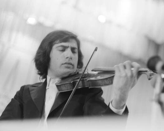 Soviet violinist Pavel Kogan 806287 01.02.1975 The Soviet violinist, Pavel Kogan during performance. I. Kybzia Sputnik Russia  Copyright: xI.xKybziax