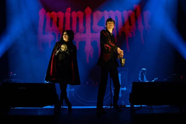Twin Temple Support Act on the Ghost Imperatour Europe 2022 23 04 2022 Ghost with the Imperatour Europe 2022 Tour in the Festhalle Frankfurt As support acts in Europe are Uncle Acid The Dead Beats and Twin Temple Frankfurt Festhalle Hessen