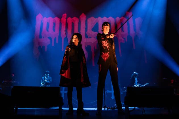 Twin Temple Support Act on the Ghost Imperatour Europe 2022 23 04 2022 Ghost with the Imperatour Europe 2022 Tour in the Festhalle Frankfurt As support acts in Europe are Uncle Acid The Dead Beats and Twin Temple Frankfurt Festhalle Hessen
