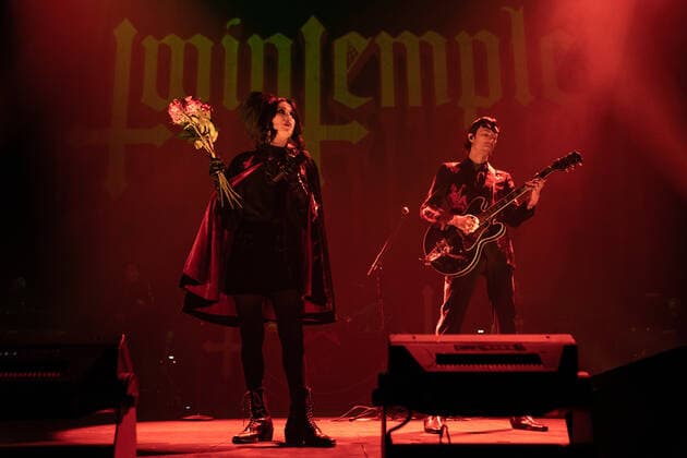 Twin Temple Support Act on the Ghost Imperatour Europe 2022 23 04 2022 Ghost with the Imperatour Europe 2022 Tour in the Festhalle Frankfurt As support acts in Europe are Uncle Acid The Dead Beats and Twin Temple Frankfurt Festhalle Hessen