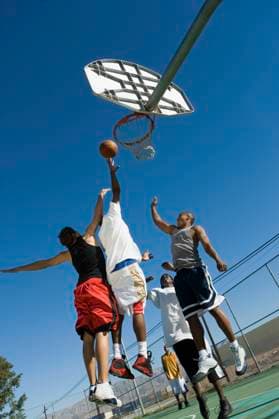 Young Men Playing Basketball On Court, model released, , 9864864.jpg, Adult, African, American, Arms Raised, Ball, Basket, Basketball, Black, Blue, California, Caucasian, Competition, Court, Day, Defending, Dunk, Energy, Five, Friends, Friendship, Full Length, Group, Guarding, Hoop, Interracial, Jumping, Leisure, Low Angle View, Male, Man, Men, Midair, Multiethnic, Outdoors, People, Player, Playing, Reaching, Recreation, Scoring, Shooting, Sky, Sport, Sportswear, Standing, Team, Teammates, Vertical, Young, 20s,