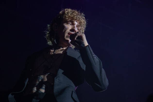 Irama during Irama, Italian singer Music Concert in Mantova, Italy, April 24 2022  Copyright: xCesarexVeronesix xipa-agency.netx xx 0
