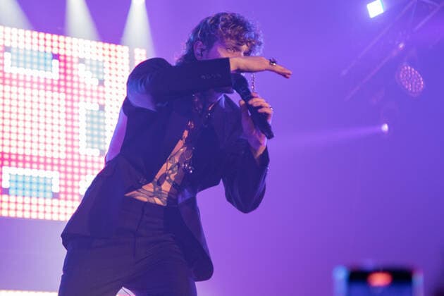 Irama during Irama, Italian singer Music Concert in Mantova, Italy, April 24 2022  Copyright: xCesarexVeronesix xipa-agency.netx xx 0