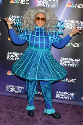 April 25, 2022, Universal City, CA, USA: LOS ANGELES - APR 25: MARi at the America™s Song Contest Semi-finals Red Carpet at Universal Studios on April 25, 2022 in Universal City, CA Universal City USA - ZUMAb170 20220425_zap_b170_087 Copyright: xKayxBlakex