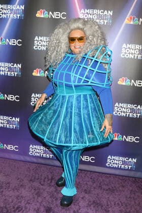 April 25, 2022, Universal City, CA, USA: LOS ANGELES - APR 25: MARi at the America™s Song Contest Semi-finals Red Carpet at Universal Studios on April 25, 2022 in Universal City, CA Universal City USA - ZUMAnc22 20220425_zaa_nc22_208 Copyright: xKathyxHutchinsx