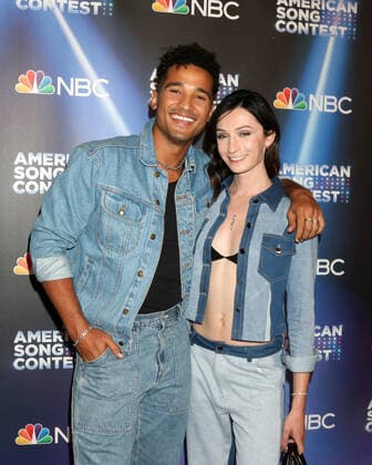 April 25, 2022, Universal City, CA, USA: LOS ANGELES - APR 25: Devin Way, Jesse James Keitel at the AmericaÃ¢â‚¬â ¢s Song Contest Semi-finals Red Carpet at Universal Studios on April 25, 2022 in Universal City, CA Universal City USA - ZUMAb170 20220425_zap_b170_228 Copyright: xKayxBlakex