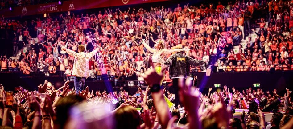 2022 04 26 21 22 04 ROTTERDAM Fast with Sanne Freek during the first show of De Vrienden van Amstel LIVE 2022 ANP KIPPA LEVIN DEN BOER netherlands out belgium out  Copyright: xx x447666906x originalFilename: 447666906.jpg