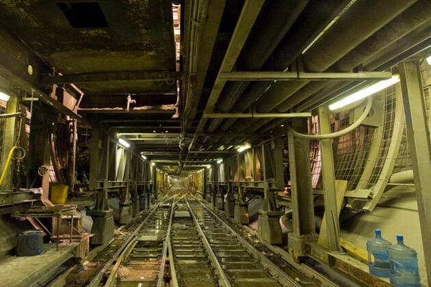 AlpTransit Gotthard, new trans-Alpine railway, construction of Faido, Switzerland gm 3002_11_W481825