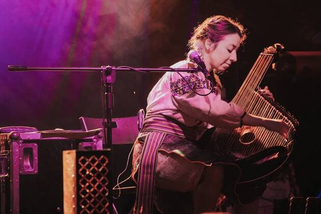 April 27, 2022, Wroclaw, Wroclaw, Poland: We ll beat them with music is the slogan of the FreeUkraine tour, in which two Ukrainian-Polish bands Troye Zillia and Dagadana take part. The concerts took place on April 26, 2022 in Wroclaw club A2 in the photo: Troye Zillia Wroclaw Poland - ZUMAz123 20220427_zip_z123_020 Copyright: xKrzysztofxZatyckix