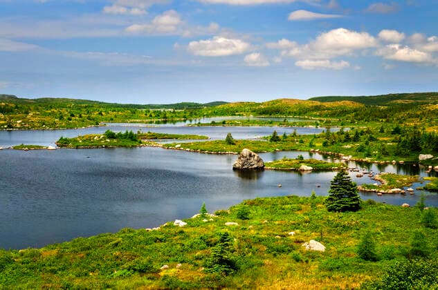 Scenic beautiful lake shore and hillside in Newfoundland, Canada , 952314.jpg, lakeshore, shore, lake, hills, landscape, scenic, tranquil, nature, newfoundland, canada, panorama, panoramic, islands, natural, trees, serene, grass, hill, beautiful, picturesque, scenery, view, travel, traveling, shoreline, rock, rocks, rugged, beauty, rocky, coastal, cloudy, sky, wild, clouds, wilderness, green, island, tranquility, water, pond, greenery, peaceful, hillside, blue, sunny, hilly, evergreen,