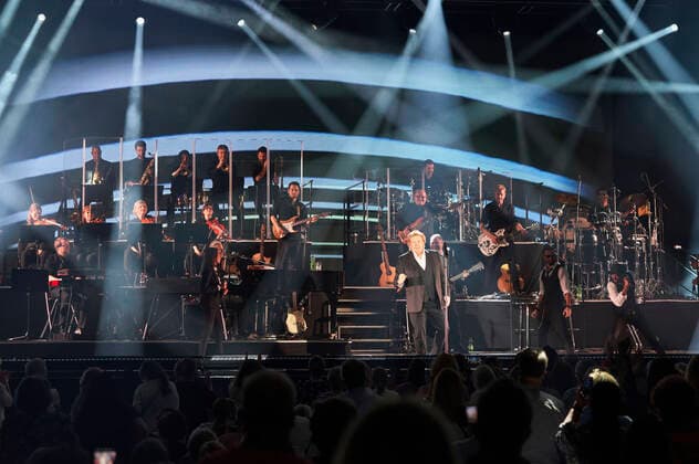 Howard Carpendale live at a concert of his 50 Years The Show of My Life Tour at the Swiss Life Hall Hannover, 27 04 2022 Foto:xU.xStammx xFuturexImage