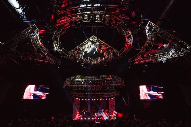 Japanese jazz pianist Hiromi Uehara performed together with a string quartet at the Bobycentrum in Brno, Czech Republic, on April 28, 2022. (CTKxPhoto PatrikxUhlir) CTKPhotoP2022042808879  put 05