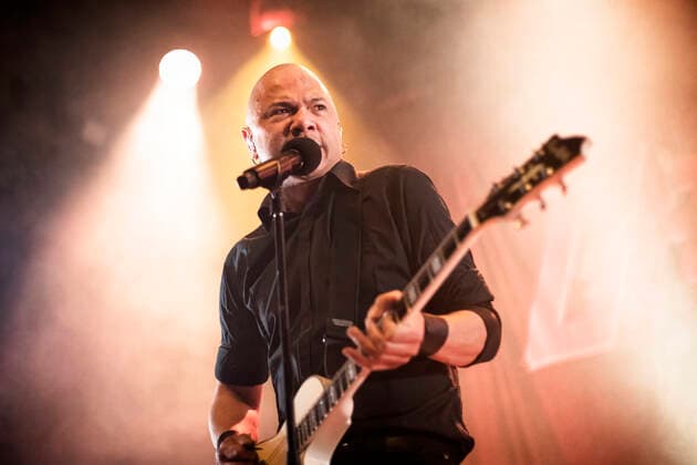 Danko Jones live in Oslo, Norway Oslo, Norway. 28th, April 2022. The Canadian rock band Danko Jones performs a live concert at Rockefeller in Oslo. Here vocalist and guitarist Danko Jones is seen live on stage. Oslo Norway Rockefeller  Copyright: xGonzalesxPhoto TerjexDokkenx