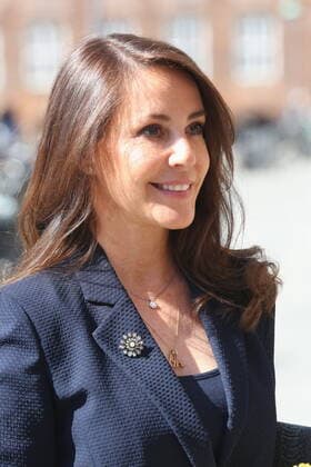 29-04-2022 Denmark Princess Marie attend the award ceremony of the De Frankofone landes Ambassadorers Litteraturpris (literary prize of the Francophone Ambassadors) in her capacity as patron at the University Library in Copenhagen, Denmark. Â  Copyright: xPPEx