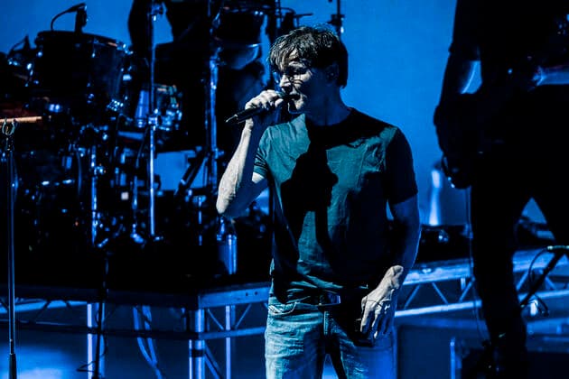 A-ha Konzert in Kopenhagen a-ha live on Copenhagen, Denmark Copenhagen, Denmark. 29th, April 2022. The Norwegian pop group a-ha performs a live concert at Royal Arena in Copenhagen. Here singer Morten Harket is seen live on stage. Copenhagen Denmark  Copyright: xGonzalesxPhoto LassexLagonix