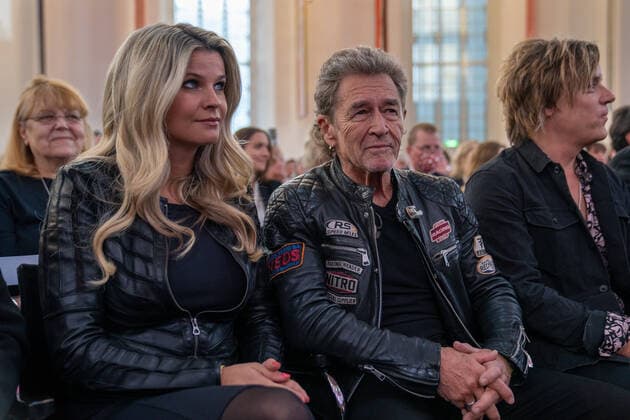 Peter Maffay and band awarded Frankfurt Music Prize 29 04 2022 In the Paulskirche in Frankfurt am Main, Peter Maffay and band were awarded the Frankfurt Music Prize Peter Maffay with partner Hendrikje Balsmeyer Frankfurt Paulskirche Hessen