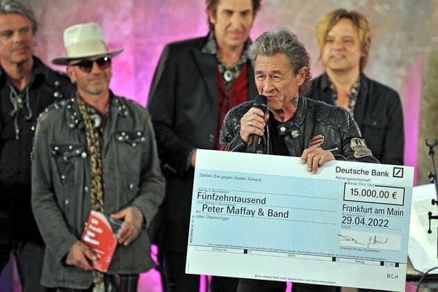 Frankfurt Music Prize singer Peter Maffay on the occasion of the award ceremony of the Frankfurt Music Prize on 29 04 2022 in the Paulskirche, Frankfurt am Main 20220429MWI11830