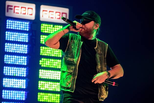 2022 04 30 19 43 16 AMSTERDAM Rapper Donnie during his concert in AFAS Live The rapper was later joined during the performance by guest artists such as Rene Froger, Frans Duijts, Willie Wartaal and Vjeze Fur ANP PAUL BERGEN netherlands out belgium out  Copyright: xx x447841625x originalFilename: 447841625.jpg