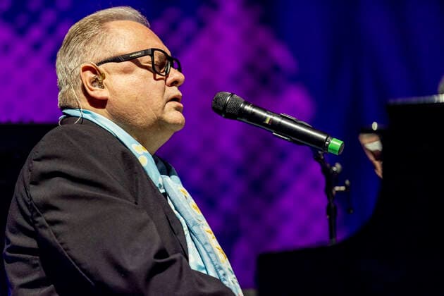 Heinz Rudolf Kunze with band live at a concert of his Der Wahrheit die Ehre Tour at Thüringenhalle Erfurt, 30 04 2022 Foto:xM.xKremerx xFuturexImage