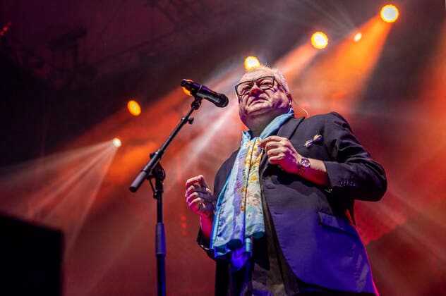 Heinz Rudolf Kunze with band live at a concert of his Der Wahrheit die Ehre Tour at Thüringenhalle Erfurt, 30 04 2022 Foto:xM.xKremerx xFuturexImage