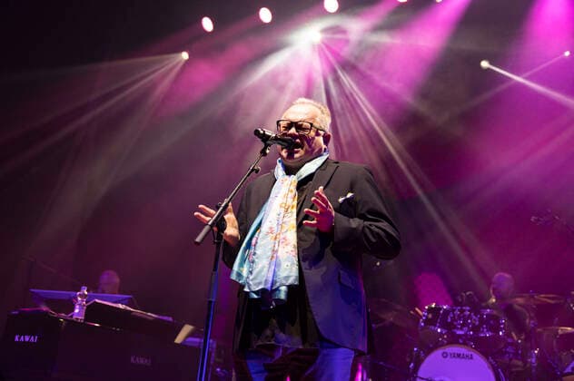 Heinz Rudolf Kunze with band live at a concert of his Der Wahrheit die Ehre Tour at Thüringenhalle Erfurt, 30 04 2022 Foto:xM.xKremerx xFuturexImage