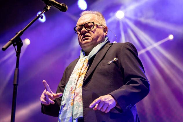 Heinz Rudolf Kunze with band live at a concert of his Der Wahrheit die Ehre Tour at Thüringenhalle Erfurt, 30 04 2022 Foto:xM.xKremerx xFuturexImage