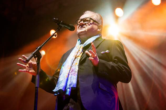 Heinz Rudolf Kunze with band live at a concert of his Der Wahrheit die Ehre Tour at Thüringenhalle Erfurt, 30 04 2022 Foto:xM.xKremerx xFuturexImage