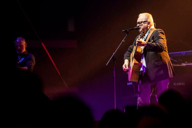 Heinz Rudolf Kunze with band live at a concert of his Der Wahrheit die Ehre Tour at Thüringenhalle Erfurt, 30 04 2022 Foto:xM.xKremerx xFuturexImage