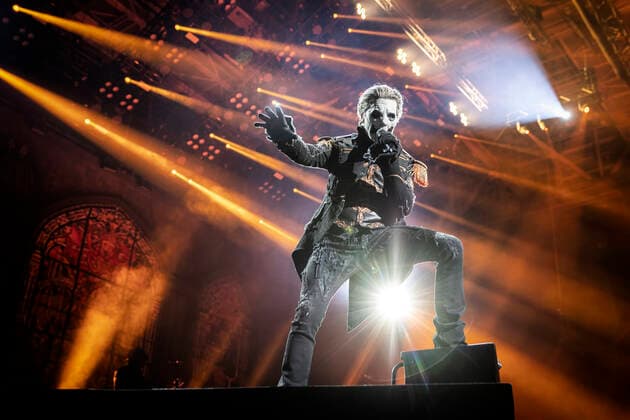 Ghost live in Oslo, Norway Oslo, Norway. 30th, April 2022. The Swedish rock band Ghost performs a live concert at Oslo Spektrum in Oslo. Here vocalist Papa Emeritus IV is seen live on stage. Oslo Norway Oslo Spektrum  Copyright: xGonzalesxPhoto TerjexDokkenx