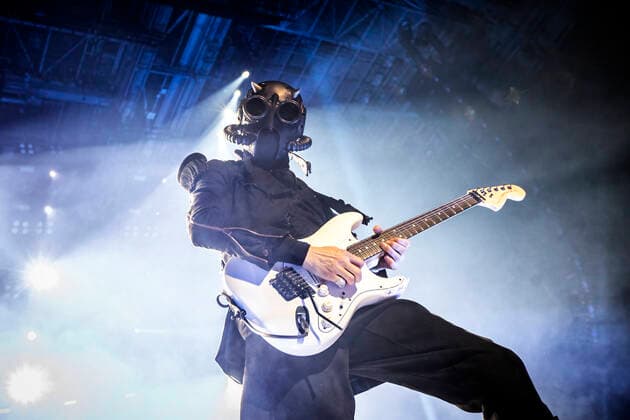Ghost live in Oslo, Norway Oslo, Norway. 30th, April 2022. The Swedish rock band Ghost performs a live concert at Oslo Spektrum in Oslo. Here a band member, a Nameless Ghouls, is seen live on stage. Oslo Norway Oslo Spektrum  Copyright: xGonzalesxPhoto TerjexDokkenx
