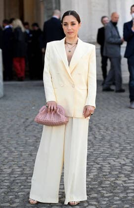May 2, 2022, Rome, Italy: Italian actress Cristiana Dell Anna arrives to the presentation of the David di Donatello Award 2022 at the Quirinale Palace in Rome, Italy, 02 May 2022. The David di Donatello award is a film prize presented annually to honor the best of Italian and foreign motion picture productions.ANSA ETTORE FERRARI Rome Italy  - ZUMAa110 20220502_zaf_a110_011 Copyright: xEttorexFerrarix