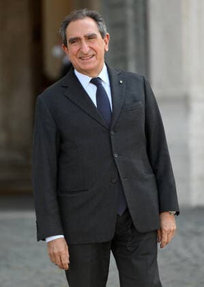 May 2, 2022, ROME: Carlo Fuortes, CEO of RAI, arrives to the presentation of the David di Donatello Award 2022 at the Quirinale Palace in Rome, Italy, 02 May 2022. The David di Donatello award is a film prize presented annually to honor the best of Italian and foreign motion picture productions.ANSA ETTORE FERRARI ROME  - ZUMAa110 20220502_zaf_a110_016 Copyright: xEttorexFerrarix